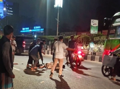 Dhaka: Road mishap kills van driver 